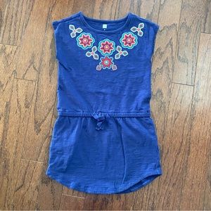 Floral Embroidered Knit Dress